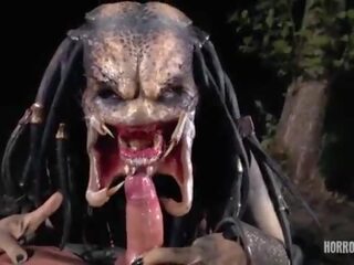 Horrorporn predator πέος κυνηγός