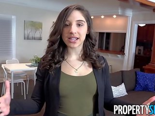 Propertysex - kolegj student fucks i mrekullueshëm bythë real pasurive agjent