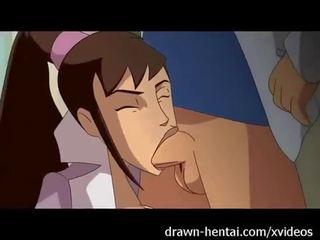 Avatar hentai - x karakter video film legende av korra